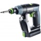 FESTOOL CXS Li 2.6 PLUS gręžtuvas - suktuvas 2x2.6 Ah